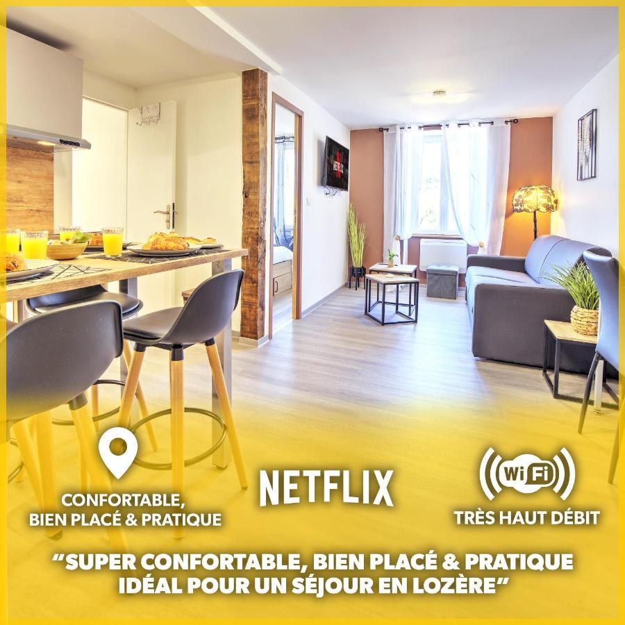 Le Sabot - Netflix/Wi-Fi Fibre/Terasse - 4 Pers Apartment Banassac Exterior photo