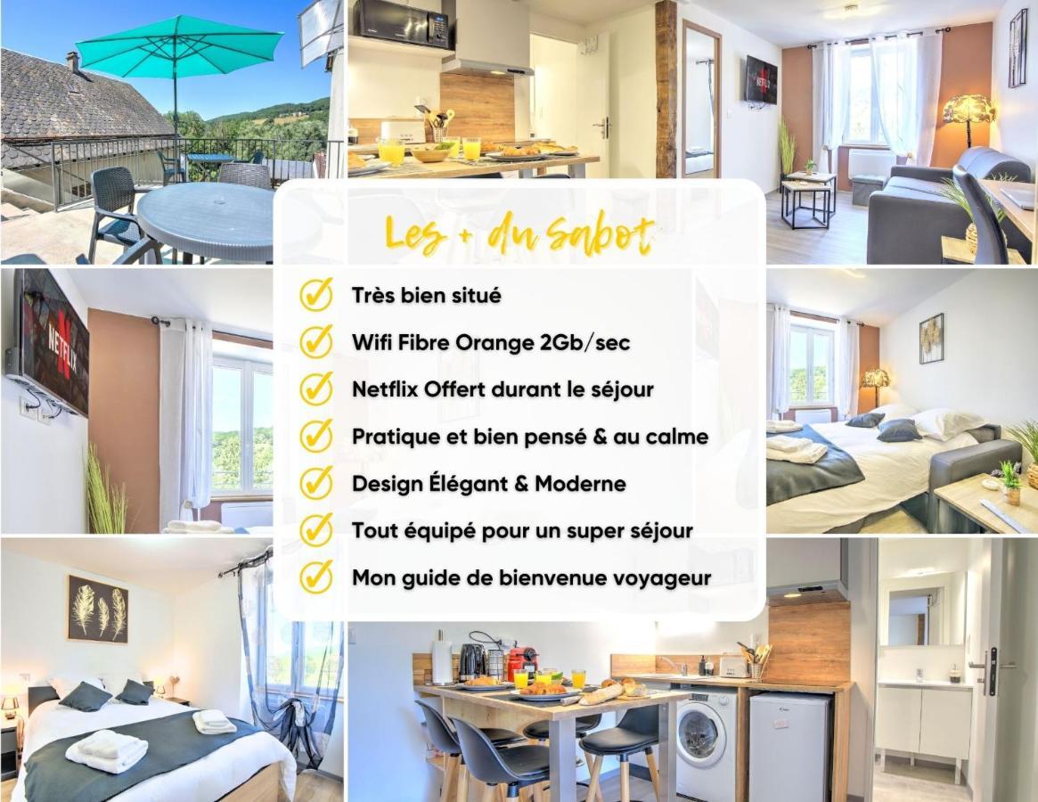 Le Sabot - Netflix/Wi-Fi Fibre/Terasse - 4 Pers Apartment Banassac Exterior photo